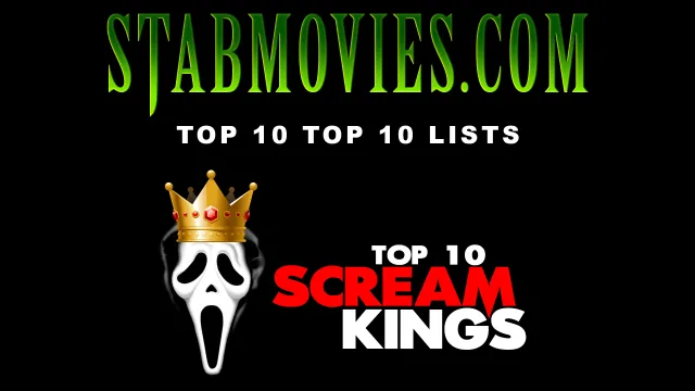 Top 10 List #9 - Top 10 Scream Kings (video)