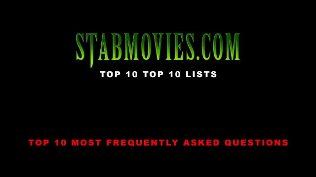 Top 10 List #1 - Top 10 Frequently Asked Questions (video)