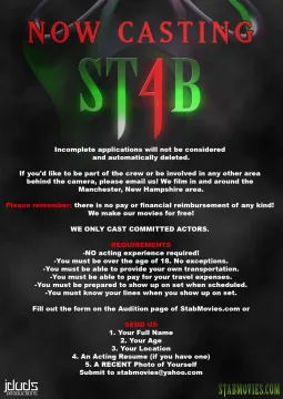 NOW CASTING: STAB 4