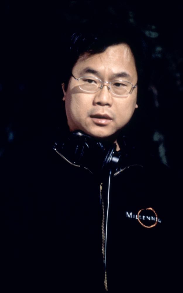 Final Destination — James Wong wearing headphones during production — portrait