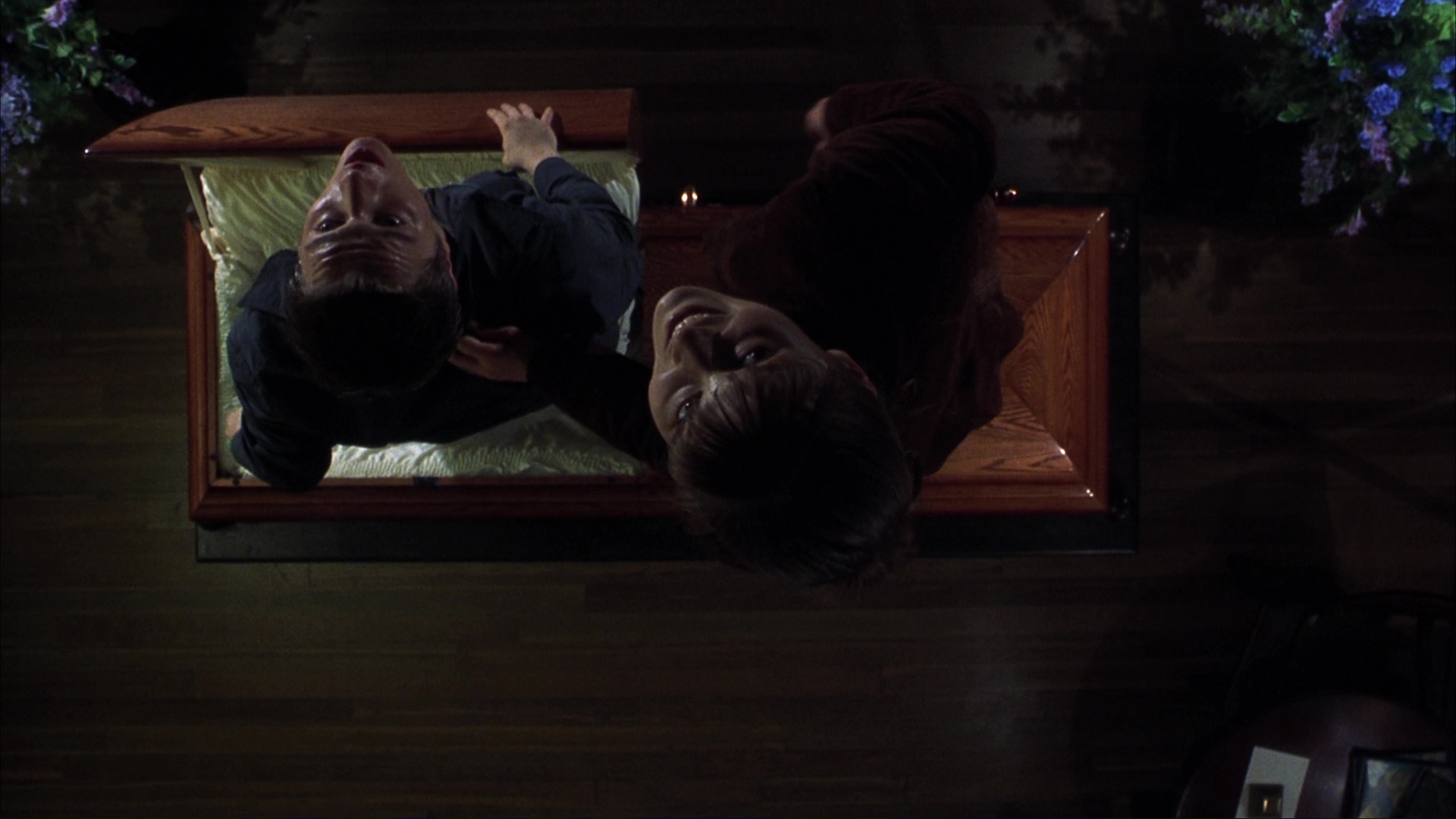 The mortuary visit. Film frame 00781.