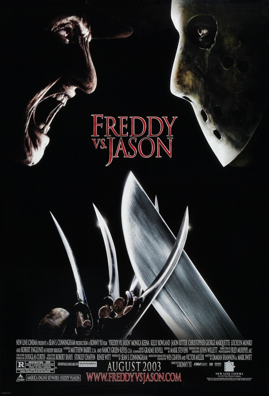 Freddy vs. Jason (2003) poster