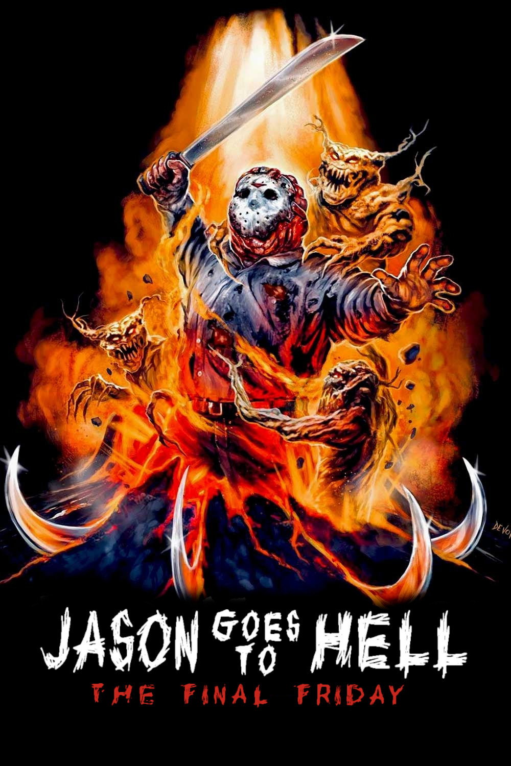 Jason Goes to Hell: The Final Friday (1993) poster