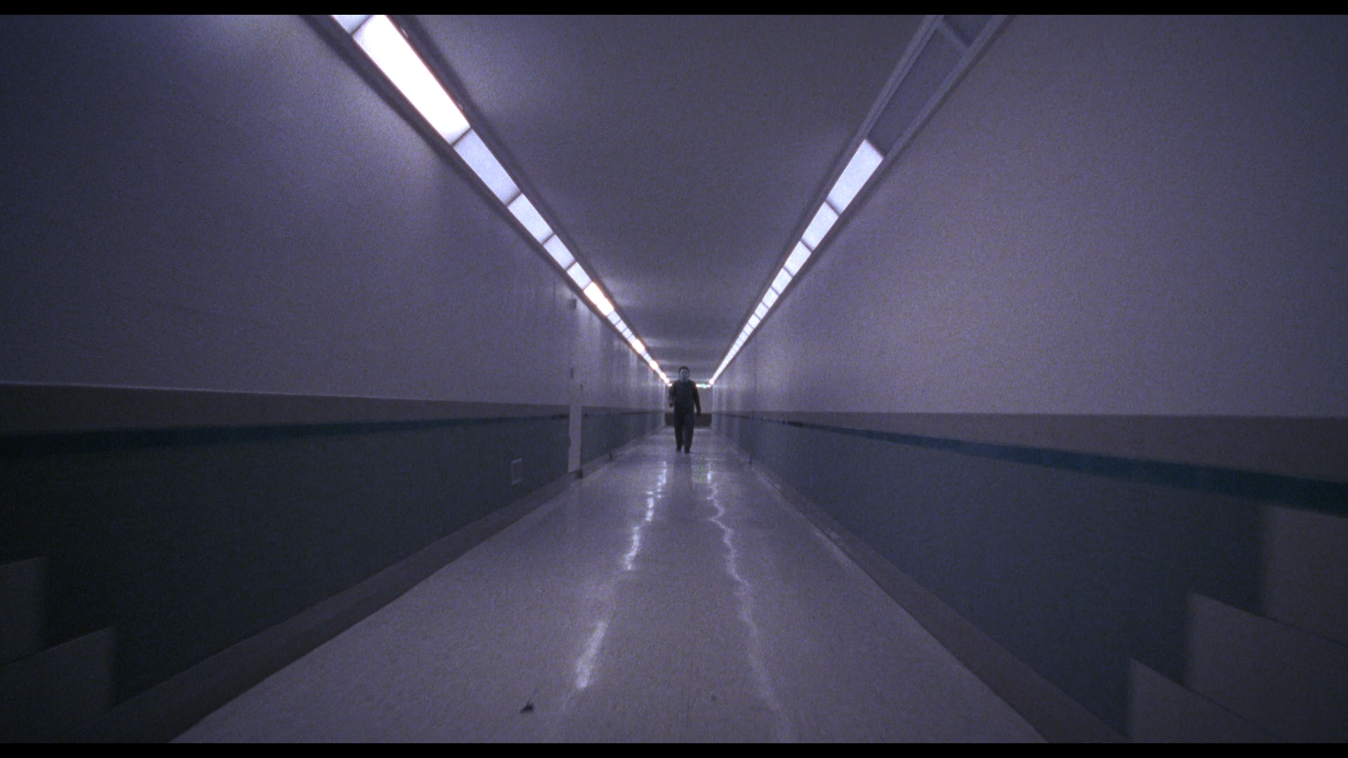 A solitary figure in the hospital corridor, Producer’s Cut.