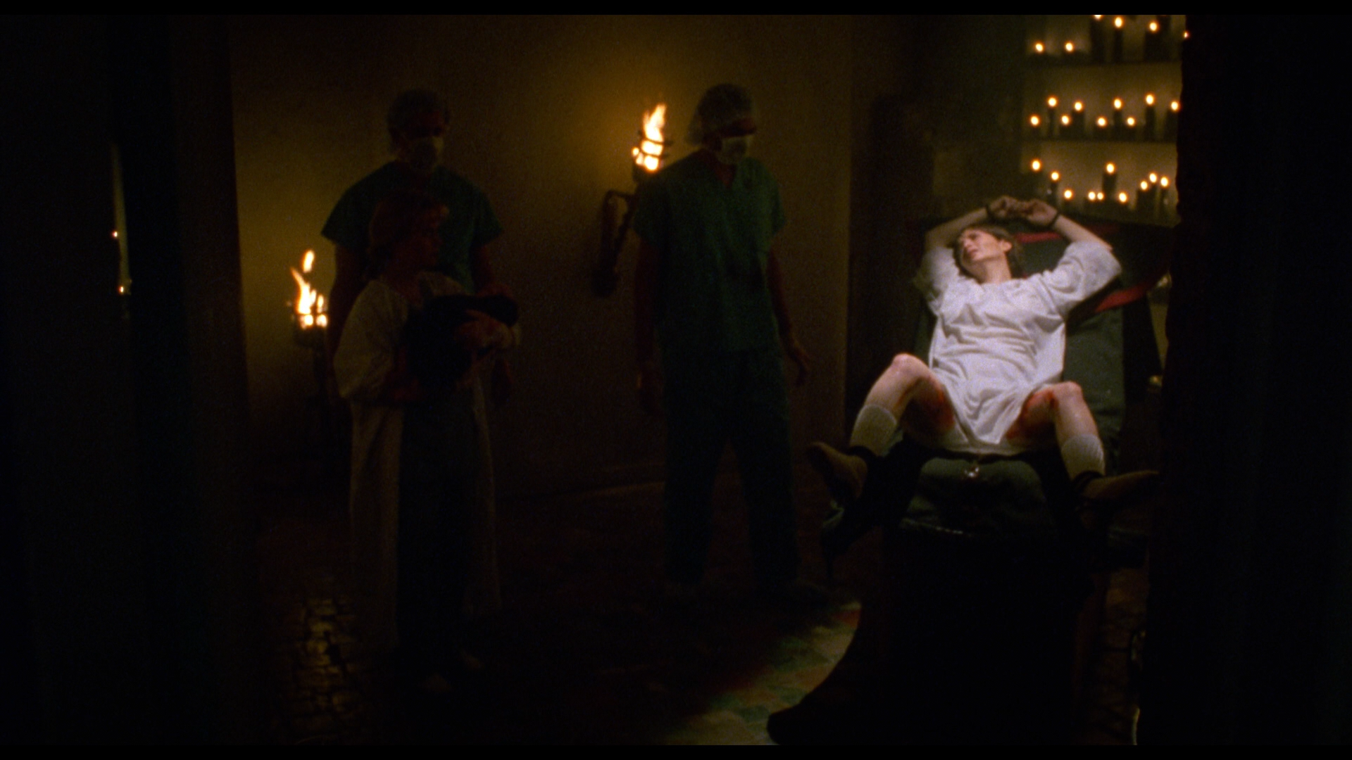 Jamie in the candlelit delivery room, Producer’s Cut.