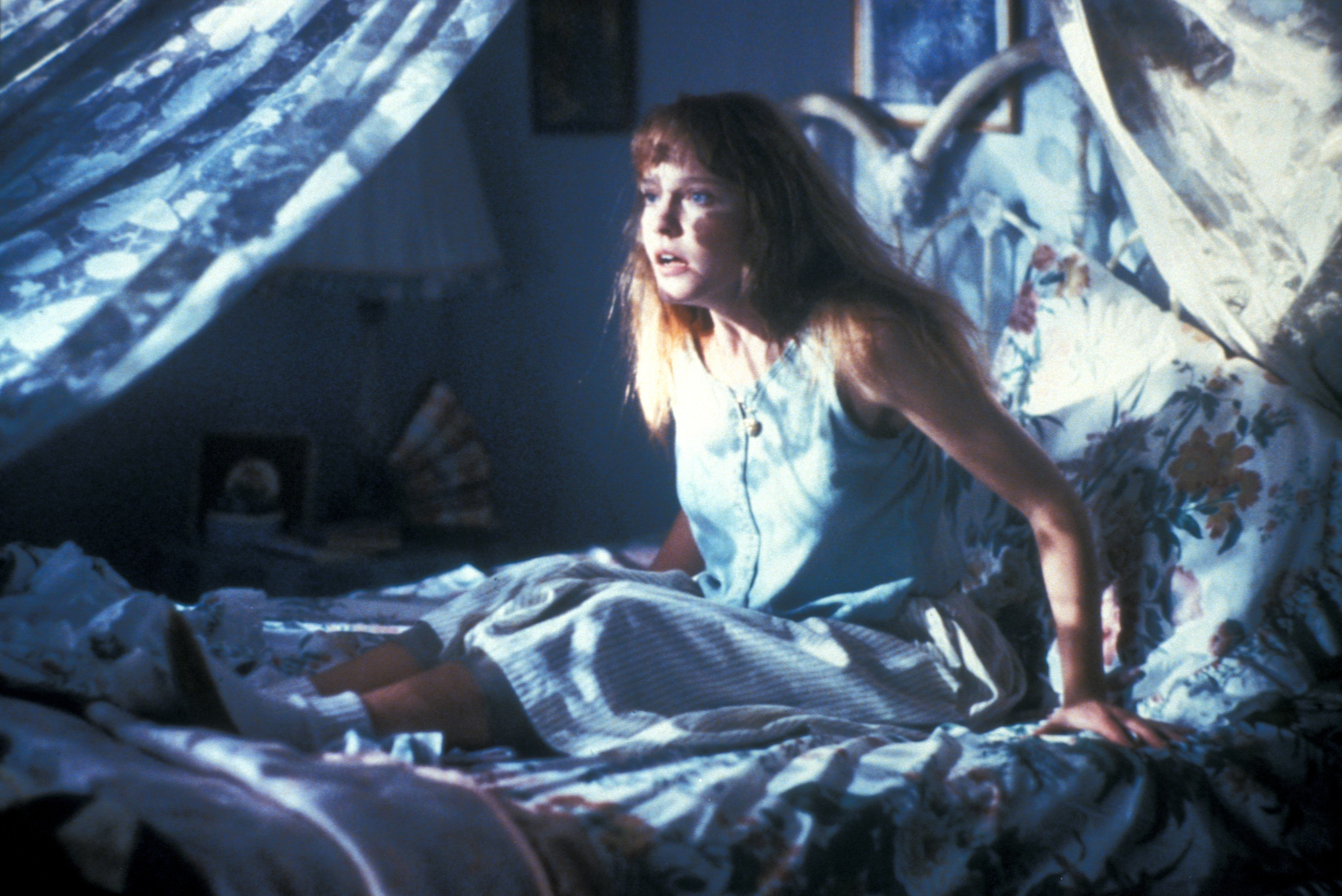 Kristen in her bedroom nightmare.