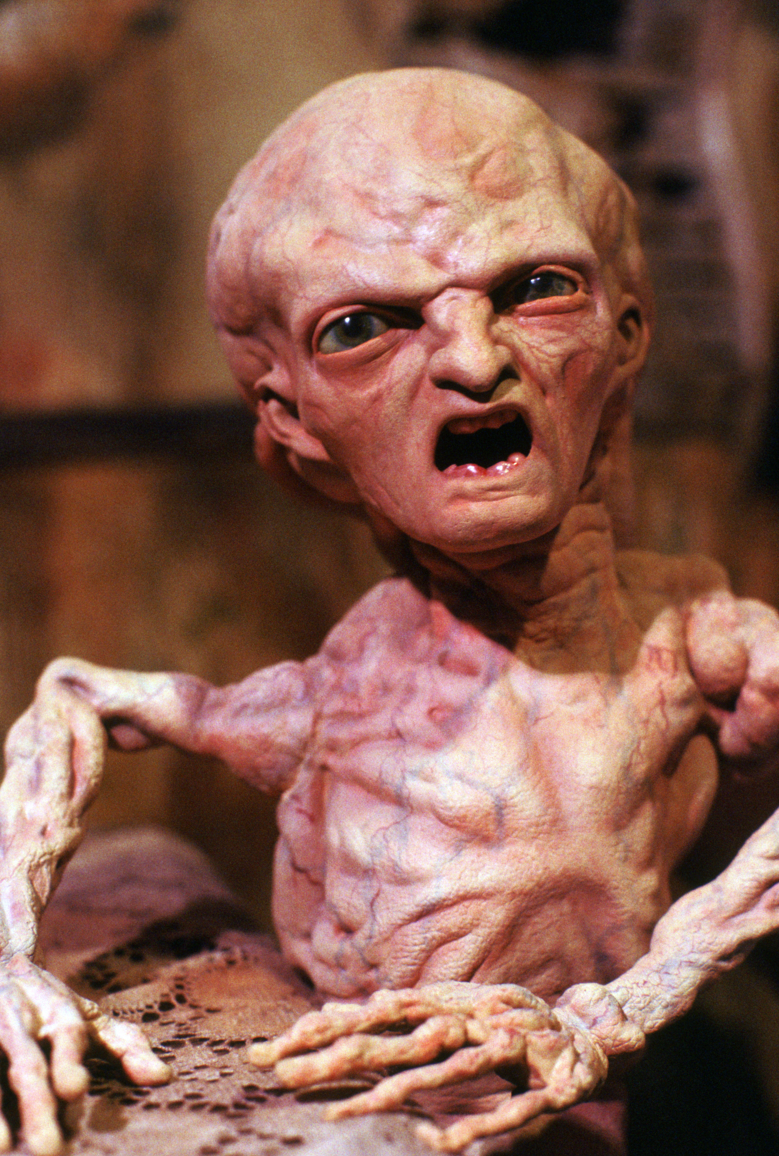 Infant Freddy creature.