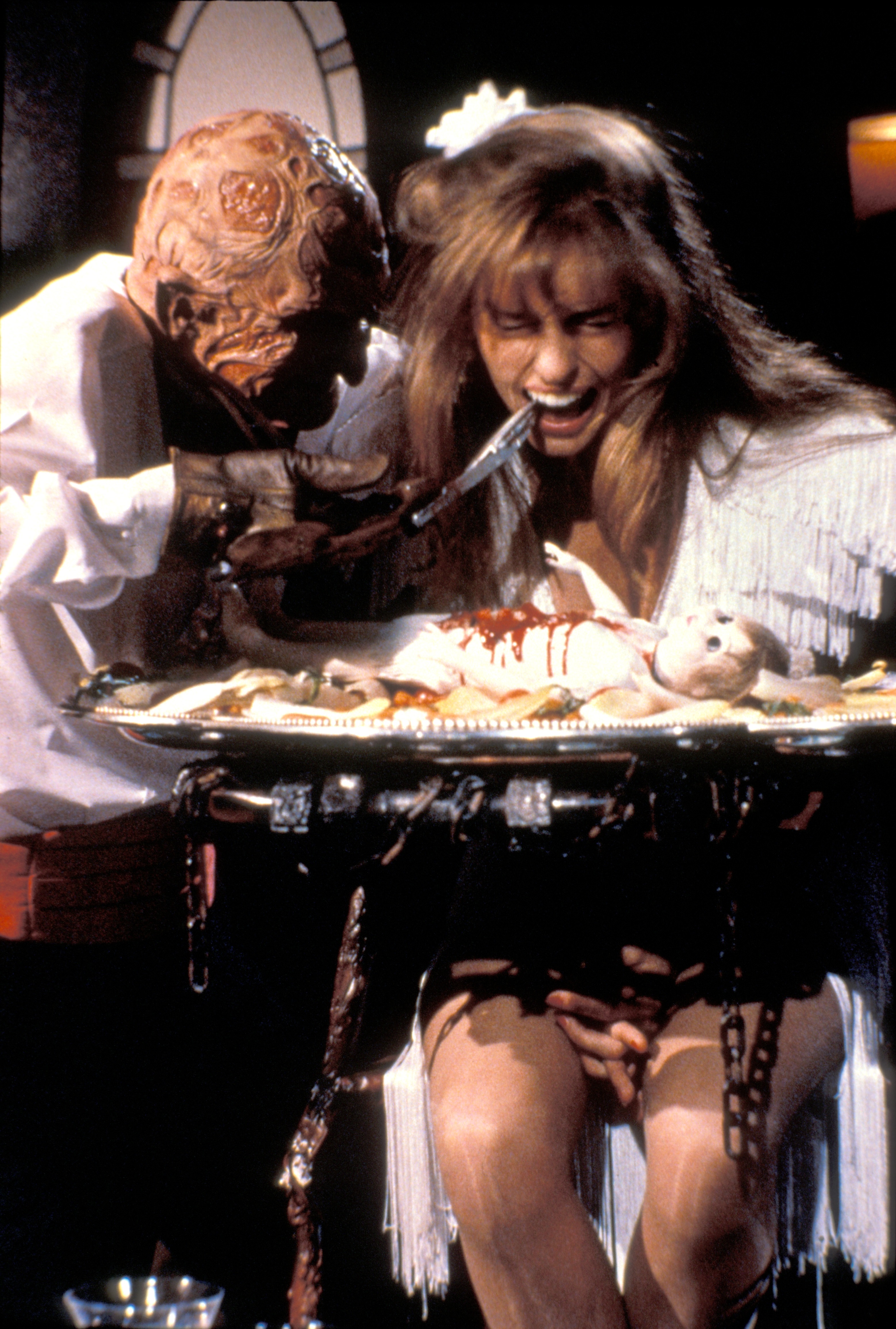Greta at Freddy’s feast.