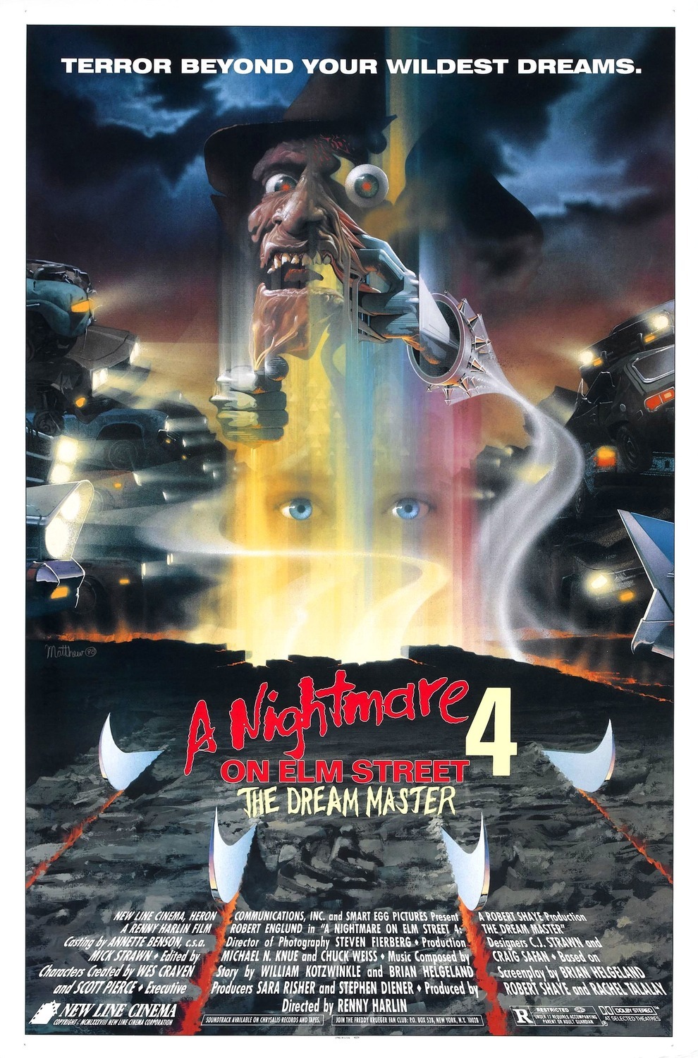 A Nightmare on Elm Street 4: The Dream Master (1988) poster