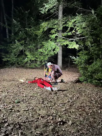 Stab 4: Knife of Doom (2024) — behind-the-scenes image.