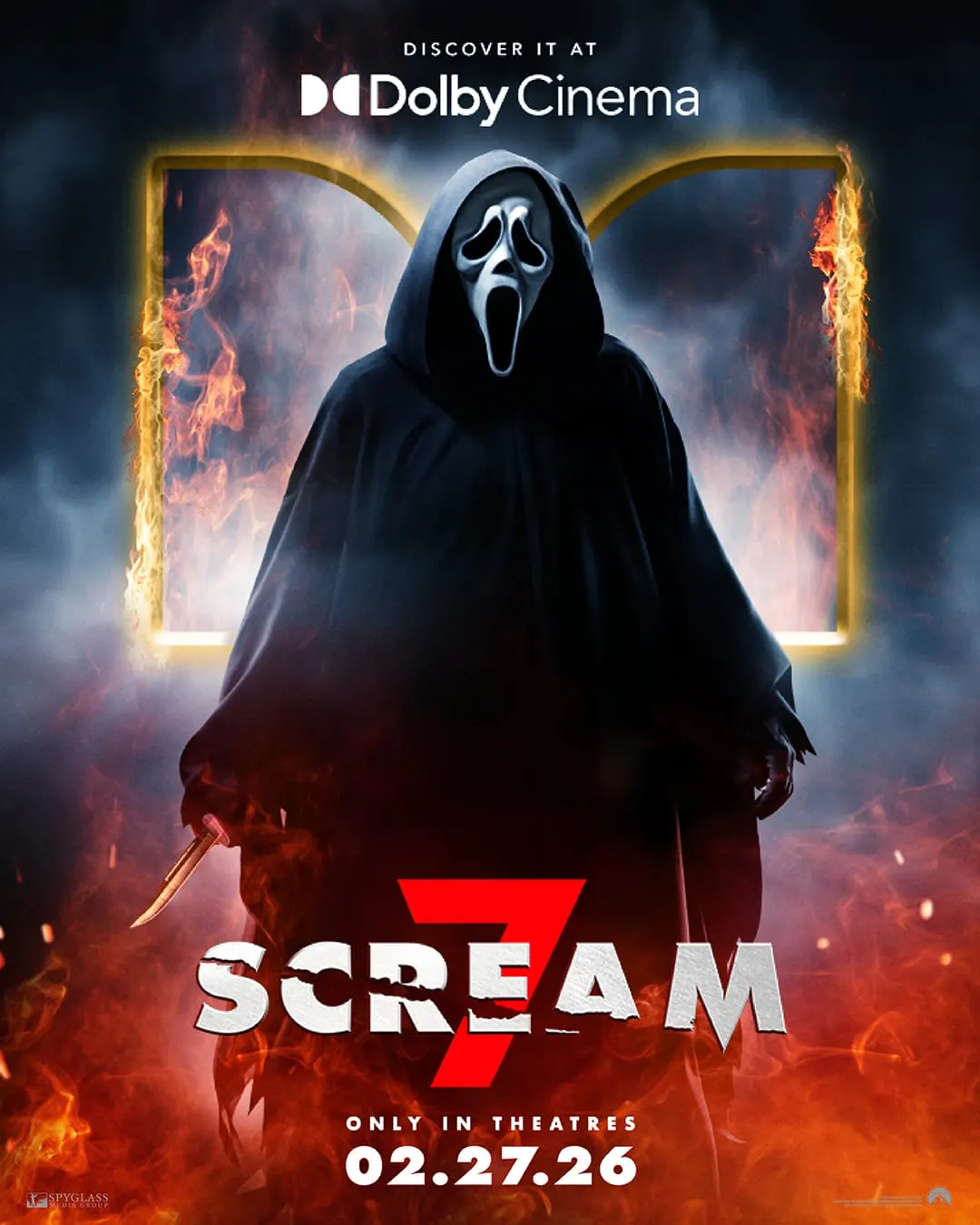 Scream 7 (2026) — poster or key art.
