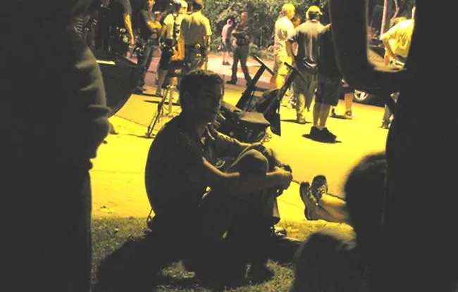 Scream 4 (2011) — behind-the-scenes image.