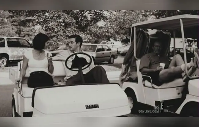 Scream 2 (1997) — behind-the-scenes image.