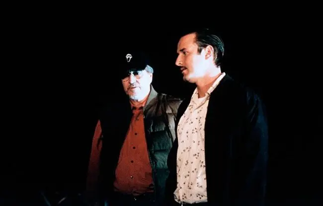 Scream 3 (2000) — behind-the-scenes image.