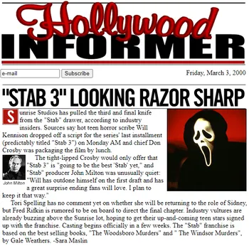 Stab 3: Return to Woodsboro (2000) — gallery image.