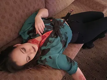 Stab 3: Holiday Horror (2023) — behind-the-scenes image.