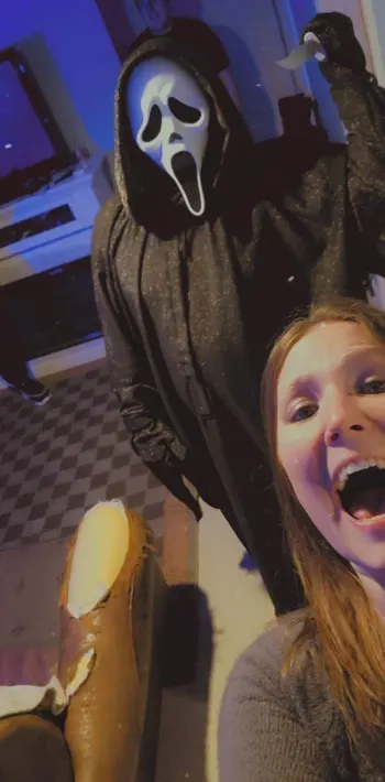 Stab 3: Holiday Horror (2023) — behind-the-scenes image.