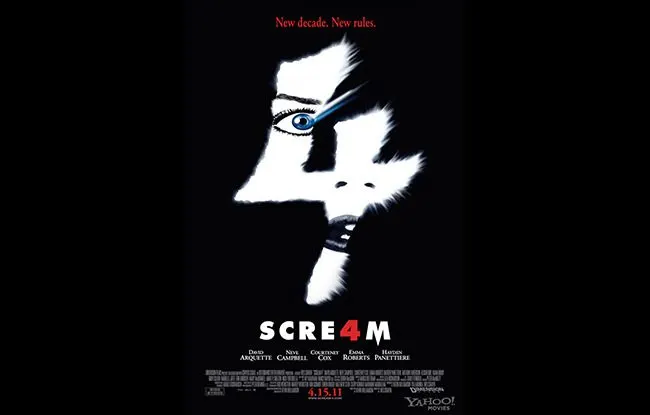 Scream 4 (2011) — poster or key art.