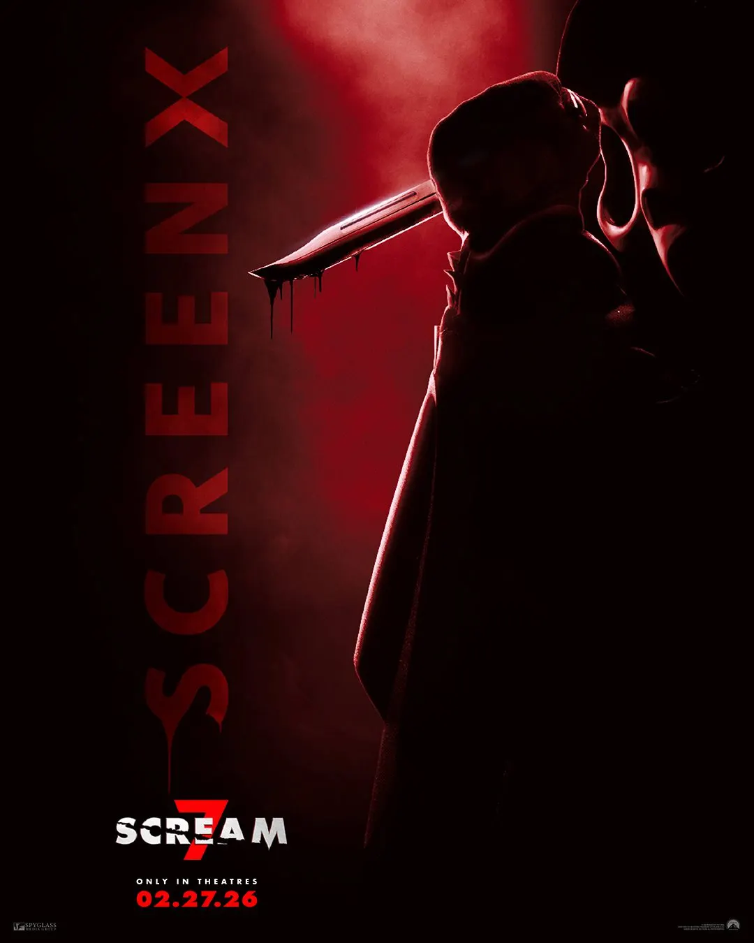 Scream 7 (2026) — poster or key art.