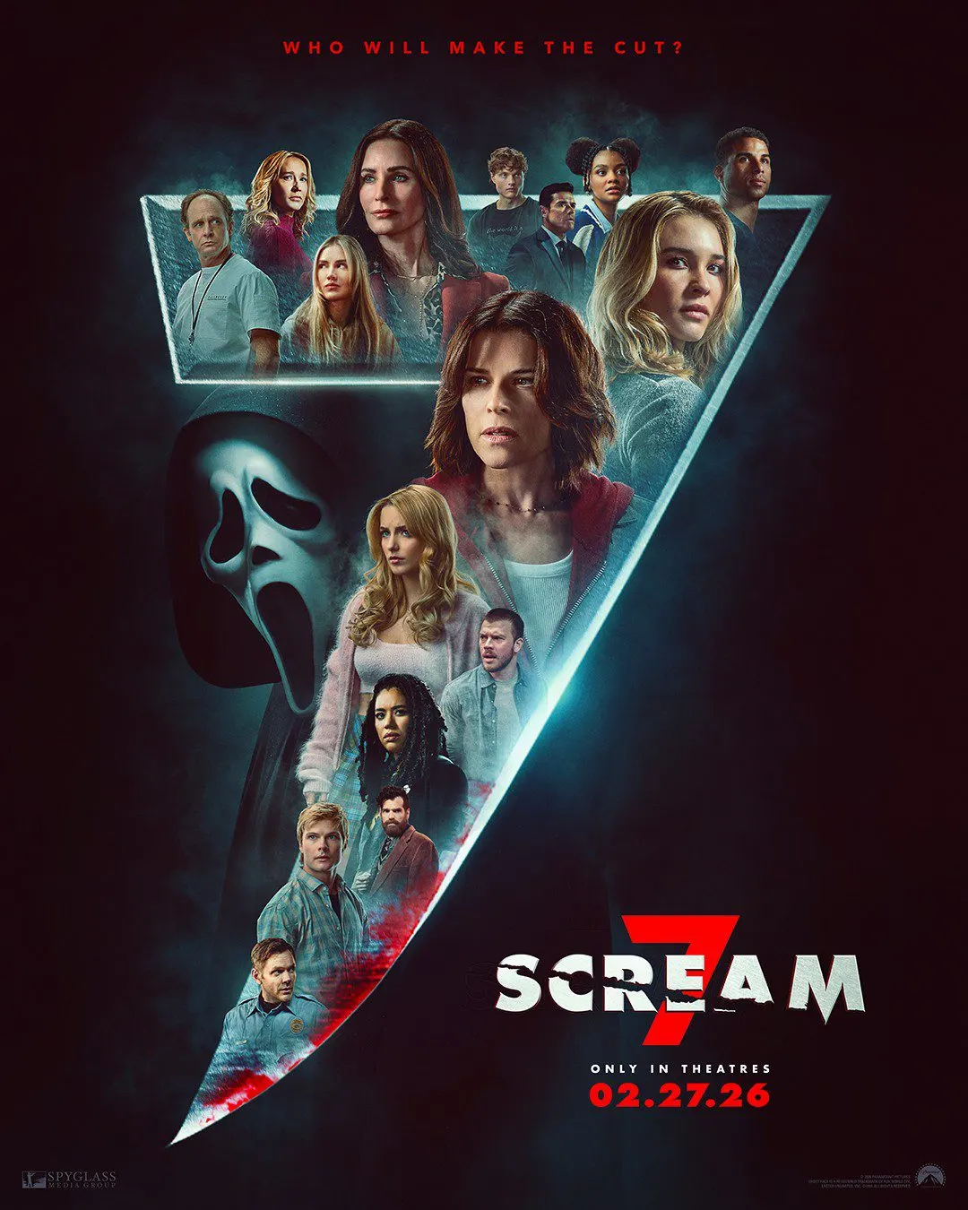 Scream 7 (2026) — poster or key art.