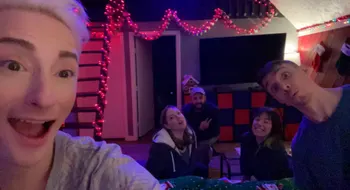 Stab 3: Holiday Horror (2023) — behind-the-scenes image.