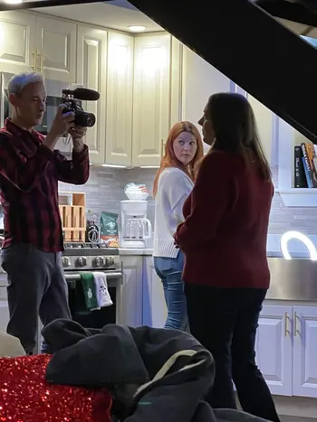 Stab 3: Holiday Horror (2023) — behind-the-scenes image.