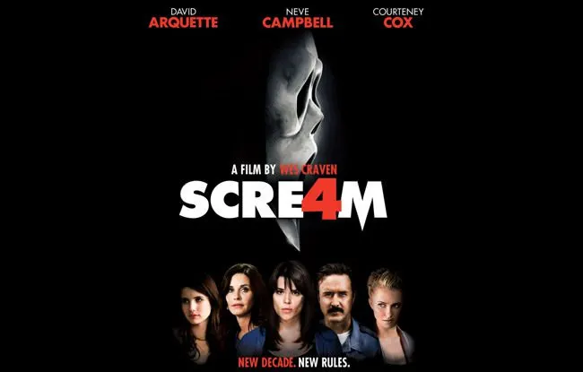 Scream 4 (2011) — poster or key art.