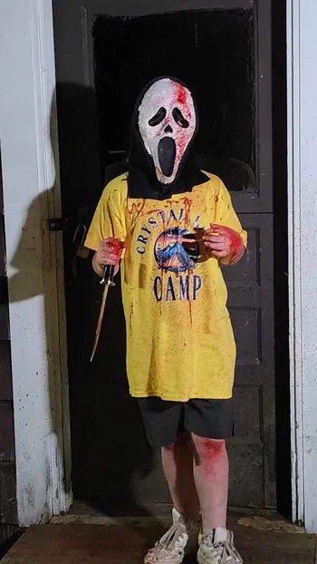 Stab 4: Knife of Doom (2024) — behind-the-scenes image.