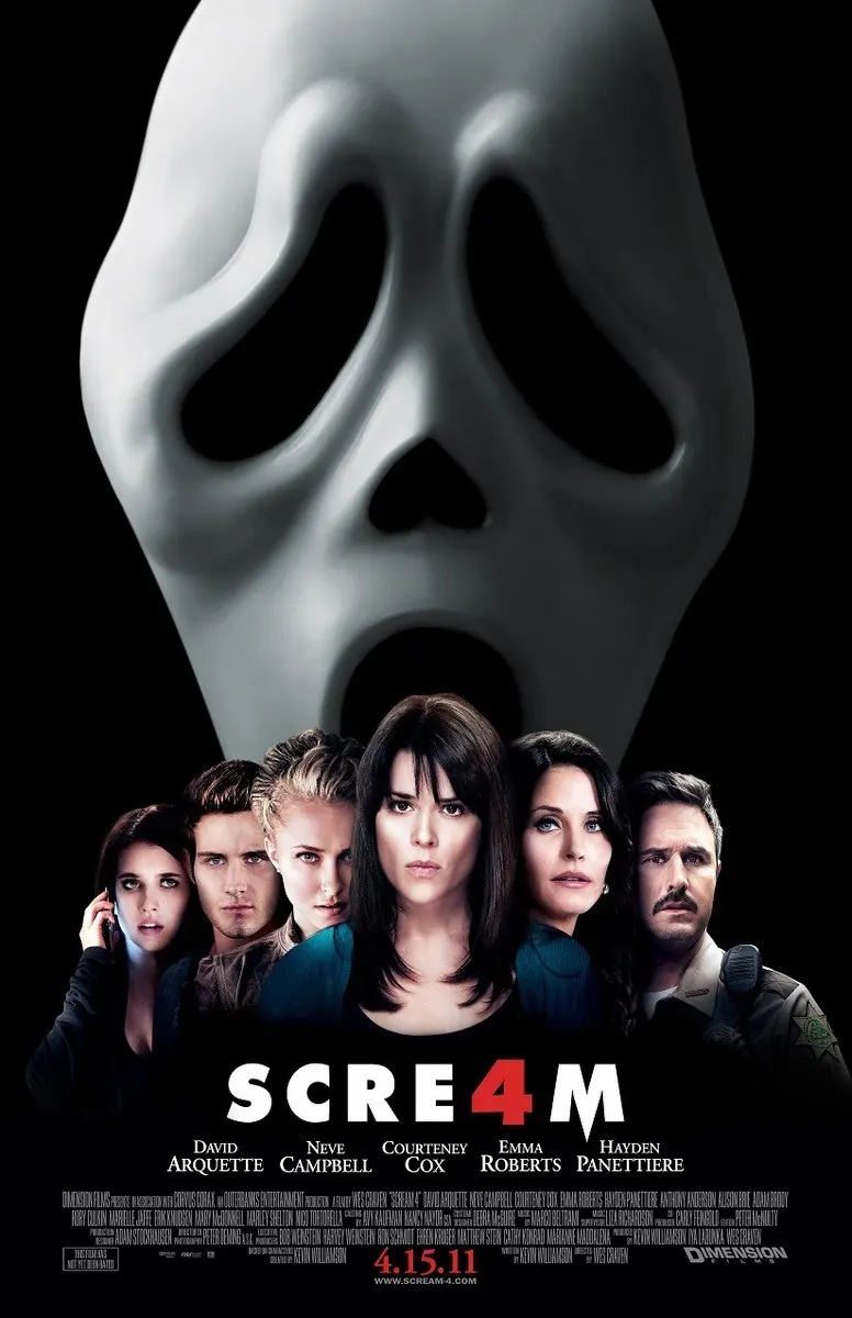 Scream 4 (2011) poster