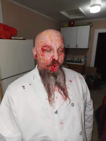 Stab 4: Knife of Doom (2024) — behind-the-scenes image.