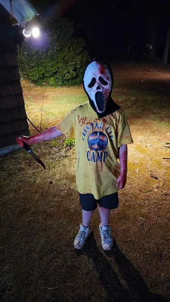 Stab 4: Knife of Doom (2024) — behind-the-scenes image.