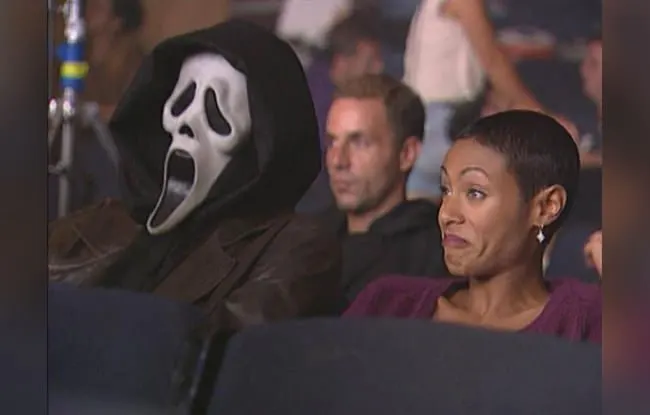 Scream 2 (1997) — behind-the-scenes image.