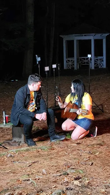 Stab 4: Knife of Doom (2024) — behind-the-scenes image.