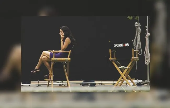 Scream 4 (2011) — behind-the-scenes image.