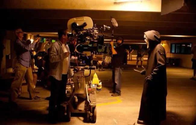 Scream 4 (2011) — behind-the-scenes image.