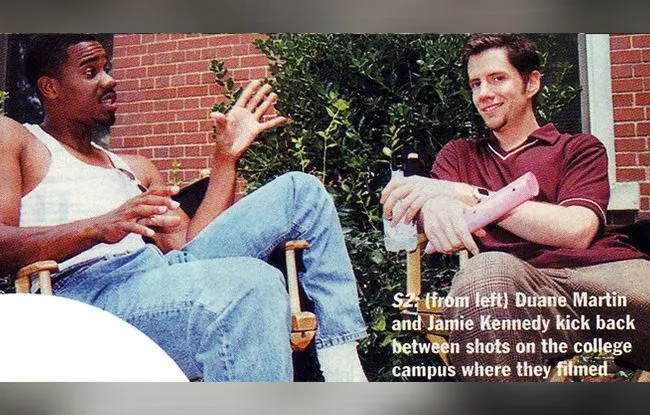 Scream 2 (1997) — behind-the-scenes image.