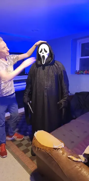 Stab 3: Holiday Horror (2023) — behind-the-scenes image.