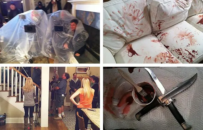 Scream 4 (2011) — behind-the-scenes image.