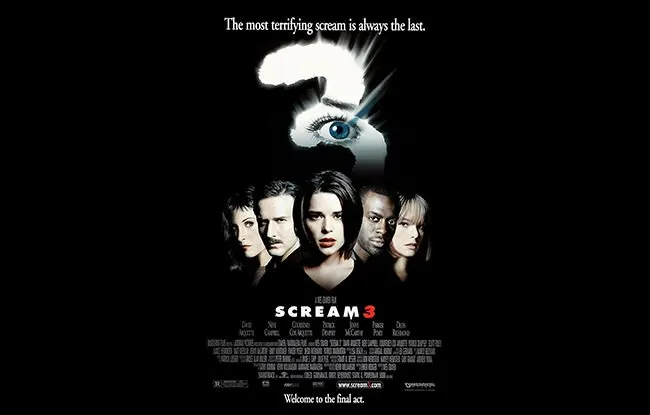 Scream 3 (2000) — poster or key art.