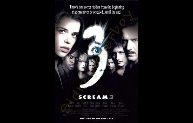 Scream 3 (2000) — poster or key art.