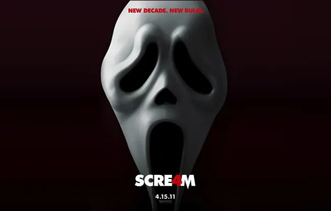 Scream 4 (2011) — poster or key art.