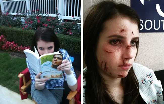 Scream 4 (2011) — behind-the-scenes image.