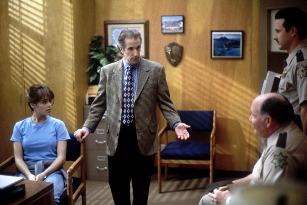 Sidney in the police office.