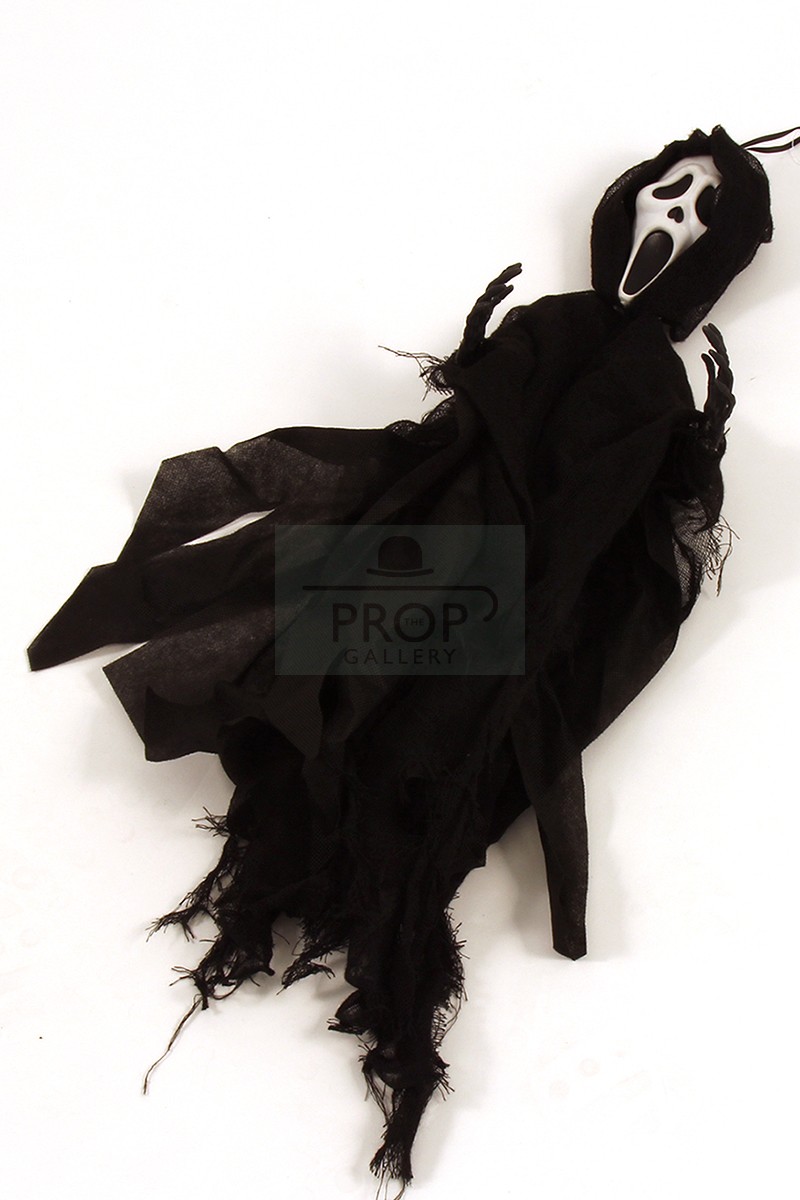 Unused Ghostface set-dressing doll: full length. Later catalog photograph.
